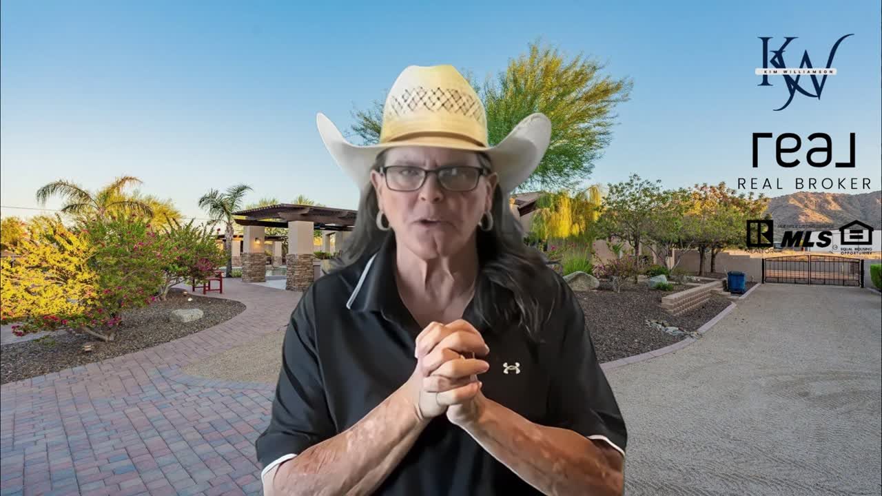 Kim Williamson outdoors at a property