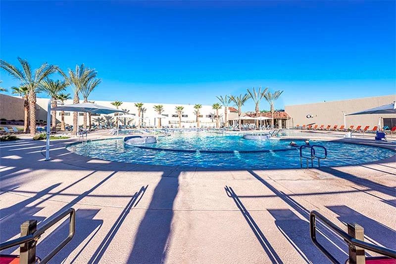 A community pool in San Tan Valley
