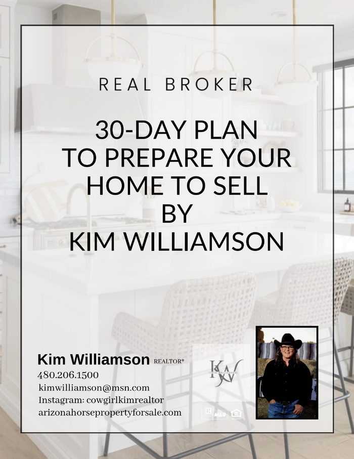 Cover of Kim's 30-Day Plan to Prepare Your Home to Sell
